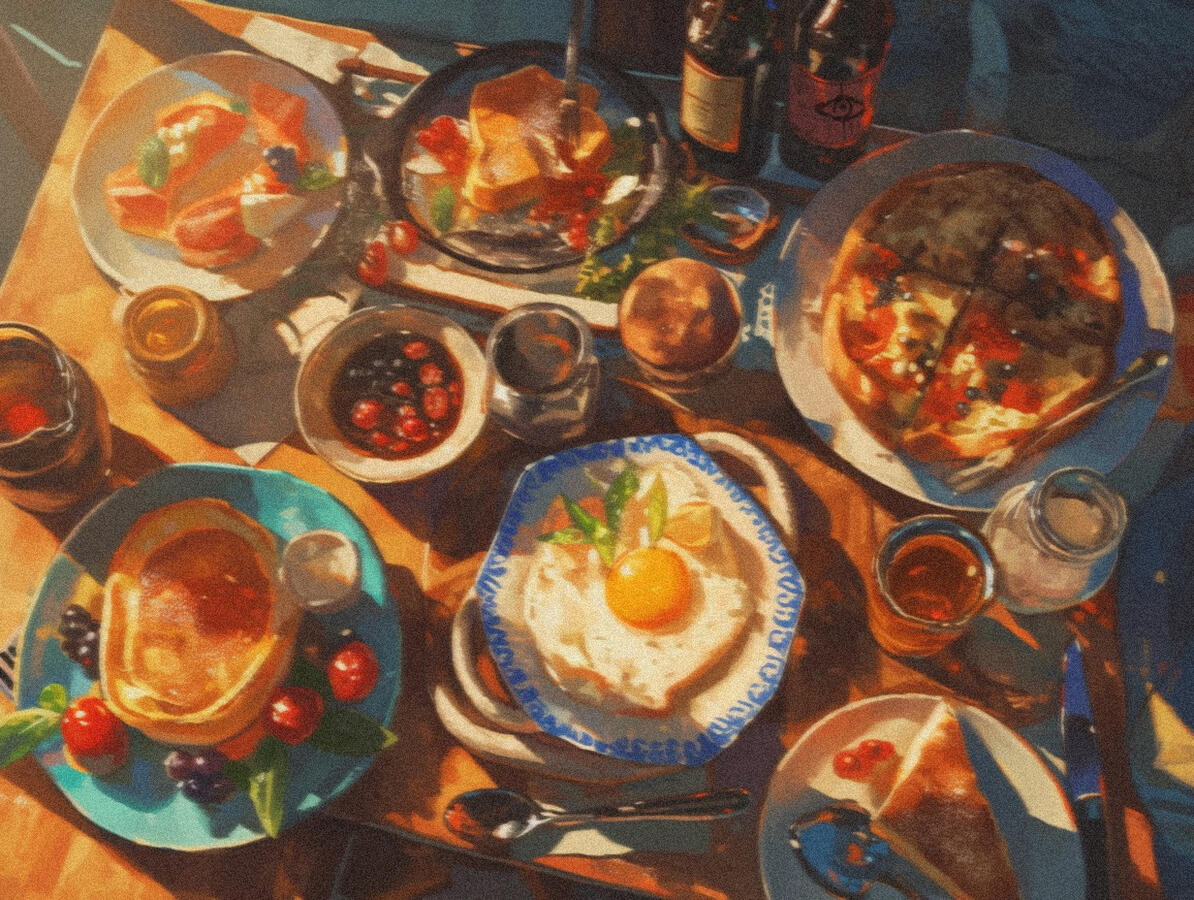 Continental breakfast made in house.