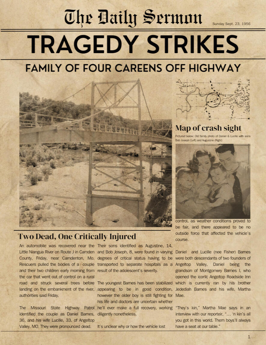 Barnes Tragedy; 1952